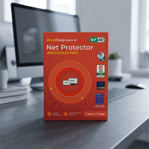 Logiciel de sécurité numérique Net Protector Antivirus Pro 2026 pour la sécurité informatique et la protection en ligne, 1 utilisateur, 1 an - Product Image 2