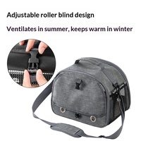 Sac de transport pour oiseaux en nylon imperméable, sac bandoulière pour petits animaux, transparent, portable, respirant, design anti-évasion pour perroquets