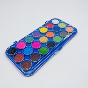 Set di 21 Colori di Acquerelli Solidi con Pennello Gratuito, Non Tossici, per Bambini, Ritorno a Scuola, Materiali Artistici per Disegno - Product Image 6