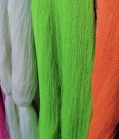 9 Farben Leuchtende und Blinkende Synthetische Bindungsfasern für Fliegenfischen und Streamer-Material
