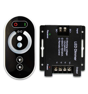 Controller <span class=keywords><strong>Dimmer</strong></span> <span class=keywords><strong>LED</strong></span> Monocolore Touch RF Wireless 18A 216W DC 12V 24V <span class=keywords><strong>Telecomando</strong></span> <span class=keywords><strong>Dimmer</strong></span> per Strisce <span class=keywords><strong>LED</strong></span> - Product Image 2