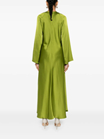 Robe pour femmes décontractée maxi à manches longues col ras du cou pour dames vente en gros sur mesure de luxe
