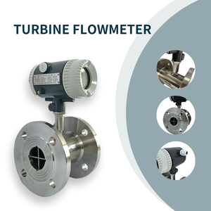 高精度デジタル記録タービン流量計4-20mA信号水道水排水油工場供給卸売価格 - Product Image 4