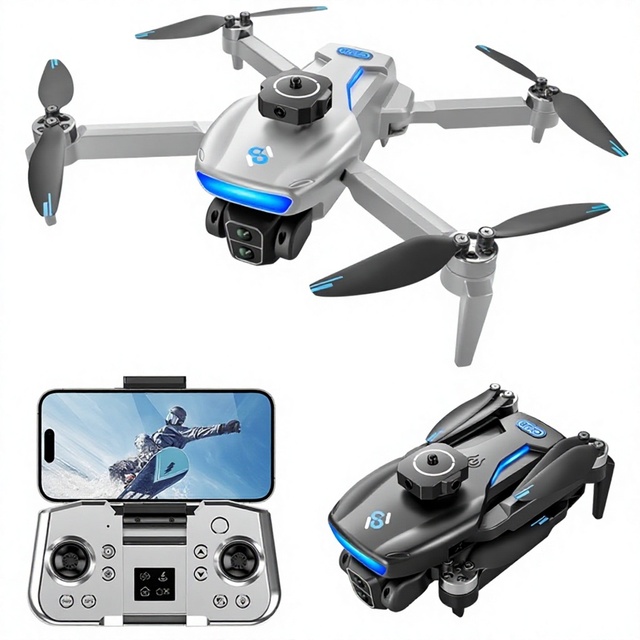 S181 Brushless Foldable Smart GPS Positioning Remote-Controlled Aerial Photography HD Obstacle Avoidance 6-Channel Optical 2.4G