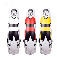 Mannequin gonflable de football en gros Gardien de but Mannequin aérien Coup de pied franc Défenseur Mur Gardien Entraînement Grappin Mannequin