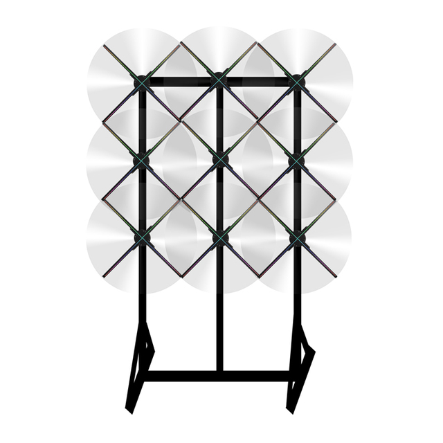 Dseelab Synchronized Hologram Fan Wall Advertising Fan 3D Hologram Holographic Display With Sound