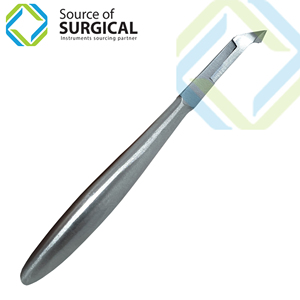 ที่ตัดเล็บสแตนเลสคุณภาพสูง ขนาด 110 มม. แบบสปริงคู่ สำหรับตัดหนังกำพร้า ตกแต่งเล็บ และงานผ่าตัด - Product Image 2