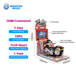공장 가격 동전 작동식 비디오 게임기 모션 시뮬레이터 레이싱 시뮬레이터 자동차 경주 게임기 게임 센터용 - Product Image 2
