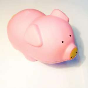 Мяч-антистресс из пенополиуретана в форме свиньи - Product Image 4