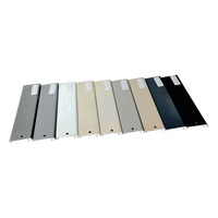 Profilé de plinthe LED en aluminium série 6000 personnalisé, vente en gros, extrusion de sol, découpe et pliage, décorations