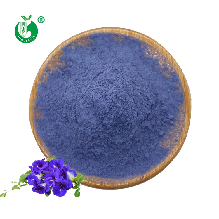 Pincredit Wholesale Private Label 450 Mesh Butterfly Pea Flower Powder Blue Matcha