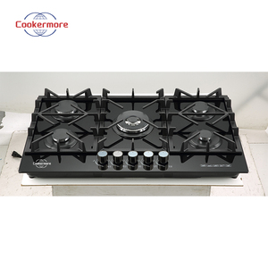 Cm505 5-burner HOB Bếp điện bếp lò a-class cho hộ gia đình ngoài trời RV xe khách sạn nhà để xe xách tay LPG Bếp gas gốm - Product Image 1