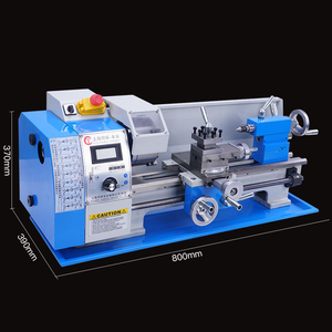 Tornio Digitale Orizzontale Multifunzione per Uso <span class=keywords><strong>Industriale</strong></span> 220V Macchinari di Precisione per Lavorazione del Legno e del Metallo Nuovo - Product Image 6
