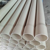 Tuyau perforé en PVC haute pression durable avec géotextile pour le drainage et la séparation du sable dans les systèmes de pistes de course