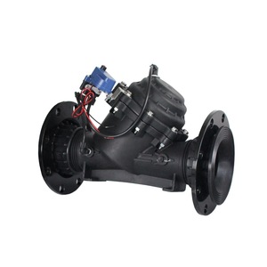 Pulse Solenoid Valve DN150 Flange Connection <b>Plastic</b> Body <b>Rubber</b> Lining Water Air Use - Product Image 4