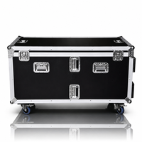 Valise de transport en alliage d'aluminium avec renforts angulaires pour instruments