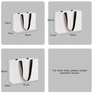 Luxury Promotional White <b>Paper</b> <b>Bags</b> for Small Business Custom Logo Shopping <b>Paper</b> <b>Bag</b> Retail Clothes Jewelry <b>Paper</b> <b>Gift</b> <b>Bag</b> - Product Image 3