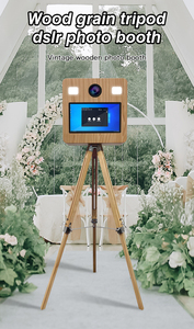 2025 xách tay retro mở không khí đám cưới photobooth kiosk DSLR Máy ảnh tương thích đám cưới DSLR photobooth - Product Image 2