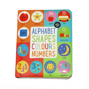 Servizio <span class=keywords><strong>di</strong></span> Stampa Personalizzata <span class=keywords><strong>di</strong></span> Libri Cartonati per <span class=keywords><strong>l</strong></span>'Apprendimento Precoce: Alfabeto, Forme, Colori, Numeri a Colori - Product Image 2
