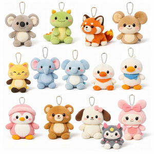 Lindo y Adorable Peluche <span class=keywords><strong>de</strong></span> Gato <span class=keywords><strong>de</strong></span> Ojos Grandes Abrazable, Colgante para Bolso <span class=keywords><strong>de</strong></span> Pareja, Llavero Creativo <span class=keywords><strong>de</strong></span> Gato Pequeño con Diseño <span class=keywords><strong>de</strong></span> Manzana - Product Image 3
