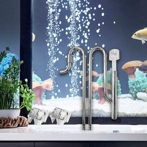 Mufan Nieuwe Milieuvriendelijke Thuisgebruik <span class=keywords><strong>Aquarium</strong></span> <span class=keywords><strong>Aquarium</strong></span> Filterset Roestvrijstalen Inlaat Uitlaat Pijp Olie Verwijdering Film Emmer Inbegrepen - Product Image 6