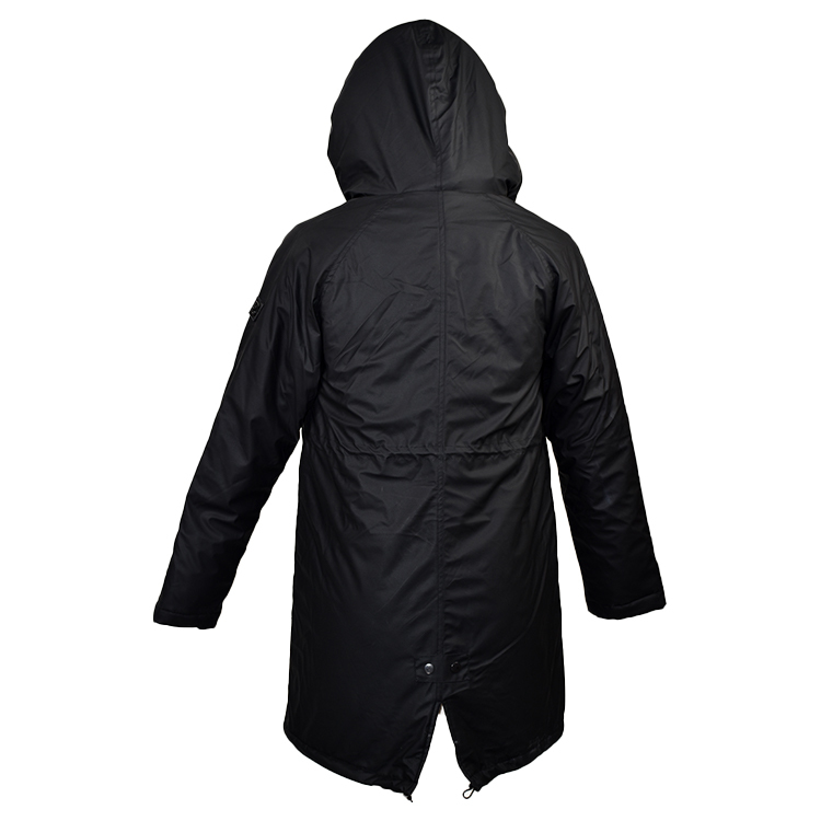 Longues Col Rabattu Manteau Épais En coton Rembourré Veste Parka Manteau Masculin Mode Jackette Pour Hommes