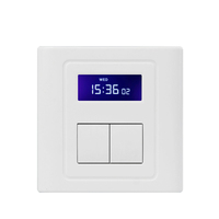 Minuterie murale automatique 220V, 1/2 boutons, pour la contrôle des luminaires