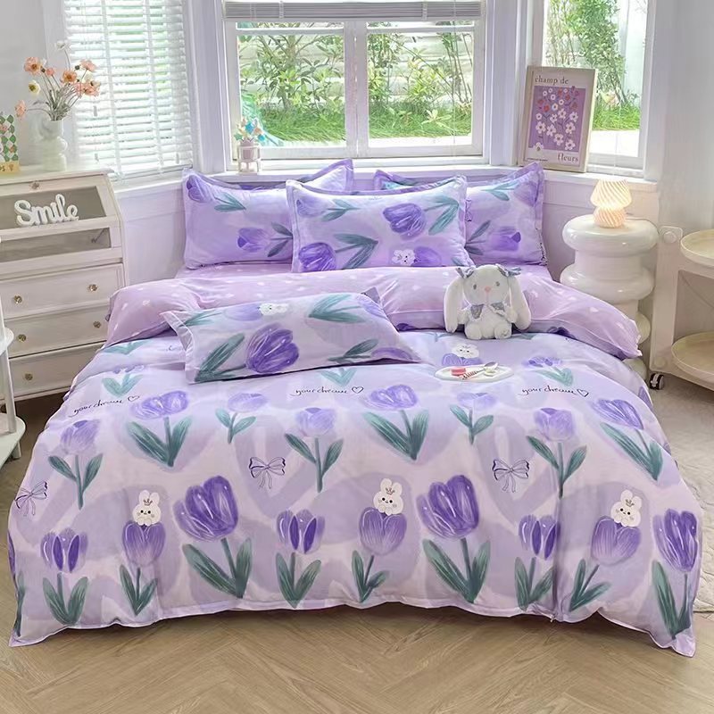 Fleurs violettes