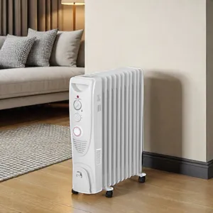 2024 B Series 2500W dầu đầy điện nóng 11 vây trong nước nóng điện