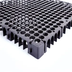 plastic panel mat drainage cell for greening roofs, balconies, retaining wall and artificial grass