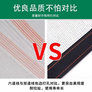 5555 White Shade Netting 3Mx4M UV <b>Stabilized</b> For Garden Plants Courtyard Sun Protection - Product Image 4