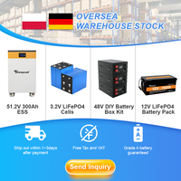 Batterie Lifepo4 EV280Ah de qualité A, stock de l'entrepôt européen KR Inventor, LF280k + capacité réelle supérieure à 310ah + barres omnibus gratuites + livraison DDP
