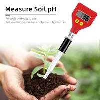 Testeur de pH numérique pour sol, stylo de test de pH pour aliments, plantes, fleurs, lait, fromage, légumes, contrôle de l'acidité