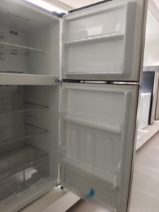 Refrigerador de doble puerta con congelador superior de acero inoxidable de 15 pies cúbicos, sin escarcha, con descongelación automática, ¡gran oferta para el hogar! - Product Image 5