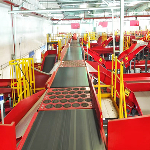 Luhui Handler máy xoay bánh xe phân loại thư bưu kiện hậu cần điện SORTER băng tải bánh xe Modular băng tải - Product Image 2