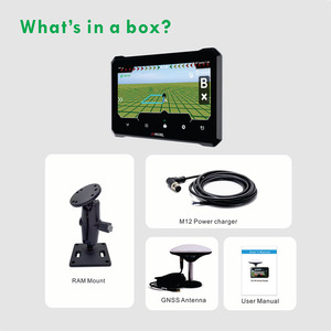RICOEL 10-Inch IPS Waterproof Rugged P2P <strong>GNSS</strong> 20cm Accuracy Octa-Core <strong>Android</strong> OS 12 Tractor GPS Navigation System Worldwide Map - Product Image 2