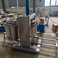 Ajex Kokosmelk Extractor Hydraulische Persmachine Hoge Stijfheid Sapextractie 3.0KW Multi-Voltage 220V/380V/480V Heavy-Duty
