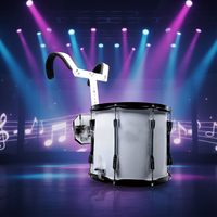 Tambour de fanfare 14''x12'' avec coque en peuplier 6 plis et support léger (MSD-1412)