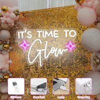 Il est temps de briller ! Décoration néon Cowgirls, lumière néon pour filles, fête lumineuse, enseigne néon LED pour salon de beauté, salon de coiffure, ongles, enseignes néon personnalisées