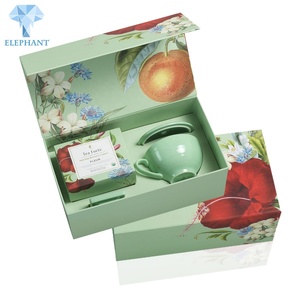 Custom Color Luxury Hard Cardboard Flip Top Magnetic Gift Packaging Boxes for <b>Mugs</b> - Product Image 1