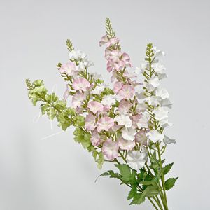 Fleurs artificielles à branche unique, fleur en soie, haute simulation, décoration de mariage et de maison QX - Product Image 2