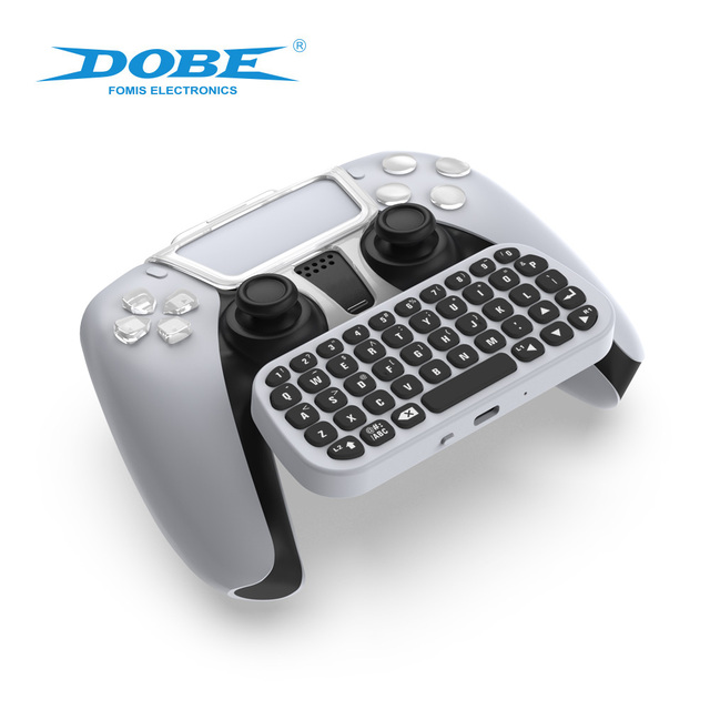 DOBE Ergonomic Design Wireless PS5 DualSense Controller Gaming Keyboard Factory Direct Supply