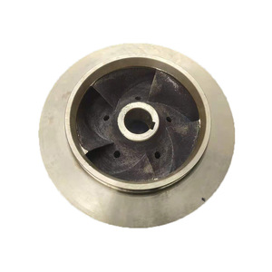 Impulsor de Aspas Curvas Cerradas de 4 Aspas Pulido de Montaje Horizontal para Bomba Centrífuga Accesorios para Bombas de Agua - Product Image 1