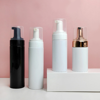 Bouteille en plastique avec pompe à mousse pour savon liquide pour les mains, 30/50/60/100/120/150/200/250 ml, 4 oz, 8 oz, avec distributeur à pompe