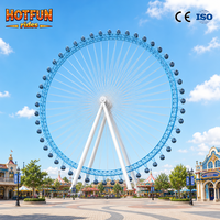 Prix de gros Grande Roue géante de 120 m, Attraction de fête foraine pour fabricants d'attractions et grands projets de parcs