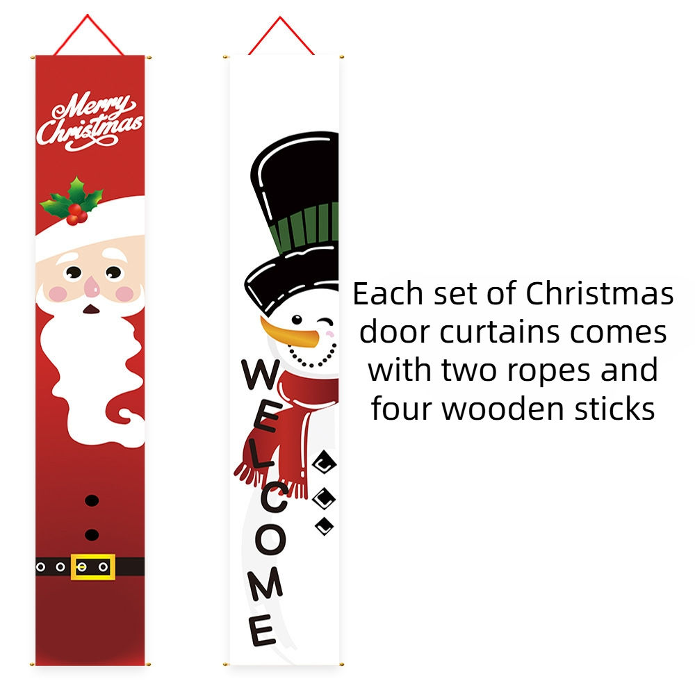 ธงม่านประตูสุขสันต์วันคริสต์มาส-1