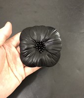 Style décontracté haut de gamme 8.2cm Corsage broche Super fixe coeur motif camélia ornements petits accessoires de vêtements parfumés