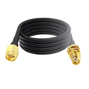 Коаксиальный кабель YCT <span class=keywords><strong>RG58</strong></span> для беспроводных антенн, удлинитель 5 м, 2G 3G 4G LTE, с низкими потерями, разъемы RF SMA (папа-мама), медный проводник - Product Image 6