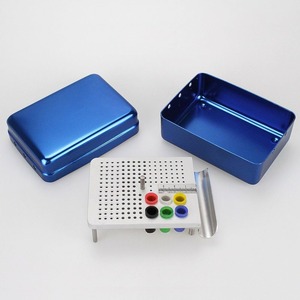 Dental Bur Holder Block <b>Reamers</b> Files Gutta Percha Point with a Ruler - Product Image 4