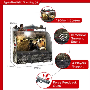Machine de jeu d'arcade de tir en métal Tomb <span class=keywords><strong>Raider</strong></span>, fonctionnant à la pièce - Product Image 4